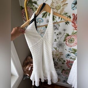 bnwt White Fox dress